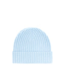 Gorro en cachemira azul claro