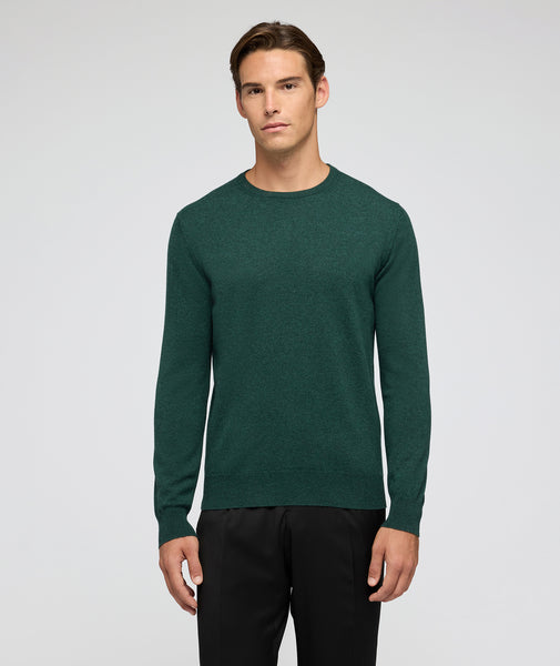 Jersey en cachemira verde