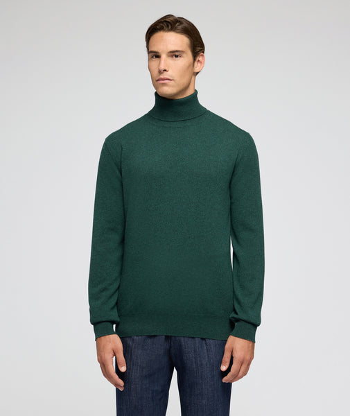 Jersey en cachemira verde