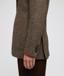Veste en laine knickerbocker marron