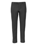 Trousers in crease-resistant grey wool