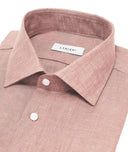 Camicia Lino Rosa