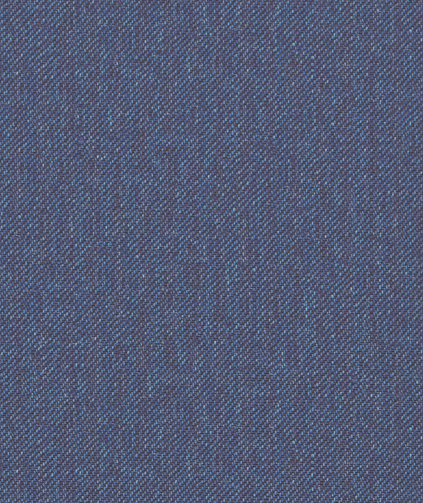 denim di lino blu