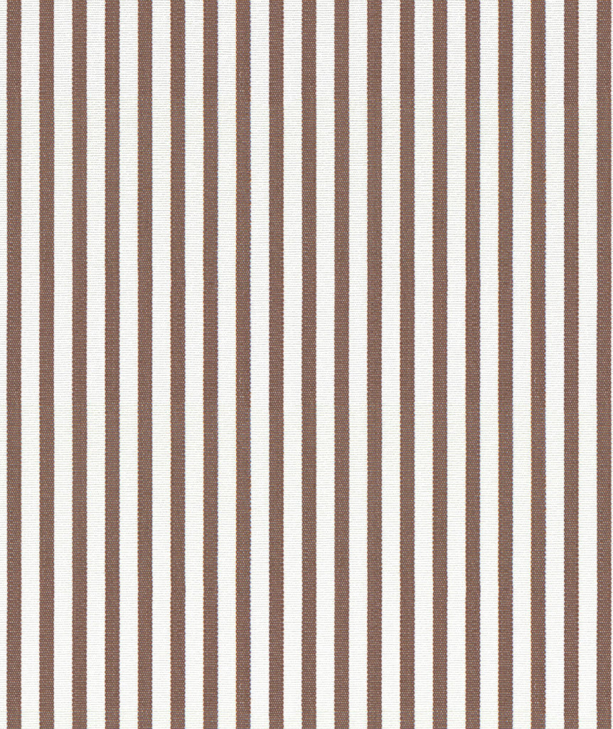 A righe marroni in cotone