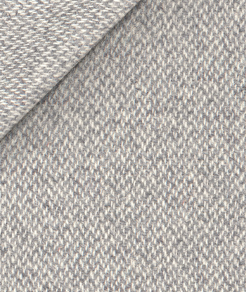 Micro-design grigio chiaro in lana