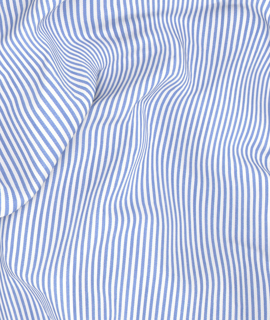 cotone popeline azzurro