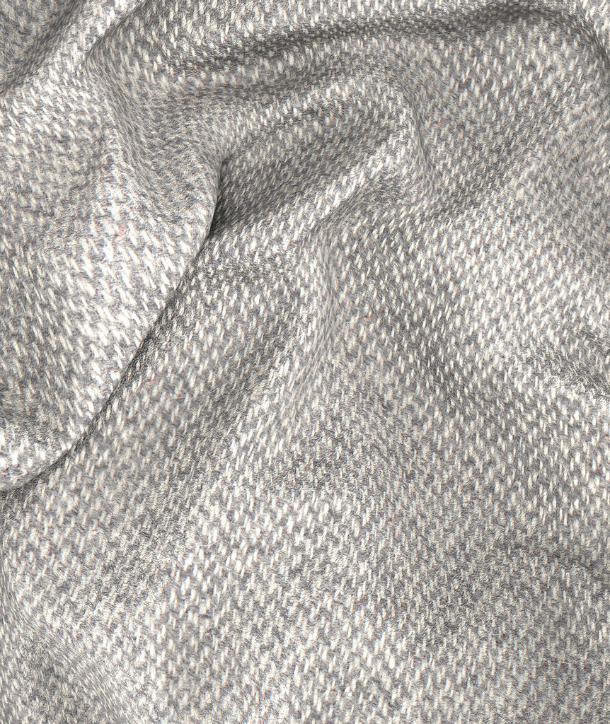 Micro-design grigio chiaro in lana