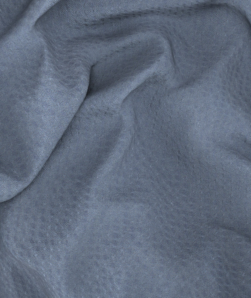 Grigio azzurro in Cotone stretch